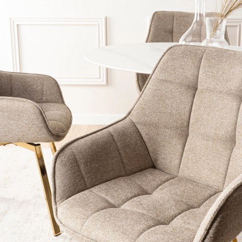 Krzesło Obrotowe MIA Beżowe