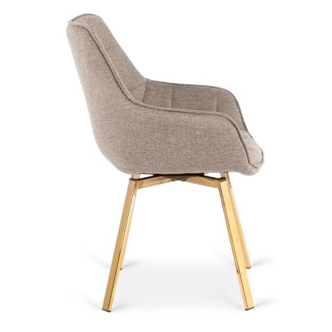 Krzesło Obrotowe MIA Beżowe