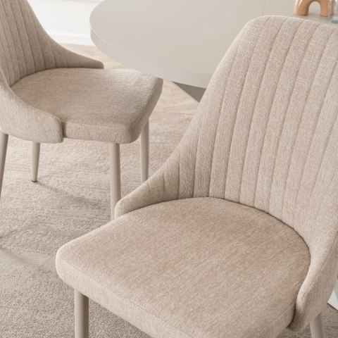 Krzesło TORINO Kremowe