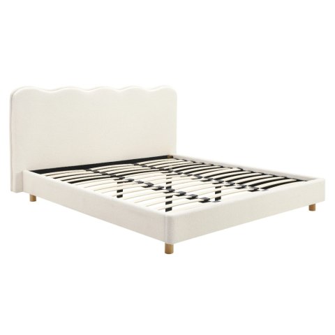 Łóżko 180x200 IZMIR Kremowe Boucle
