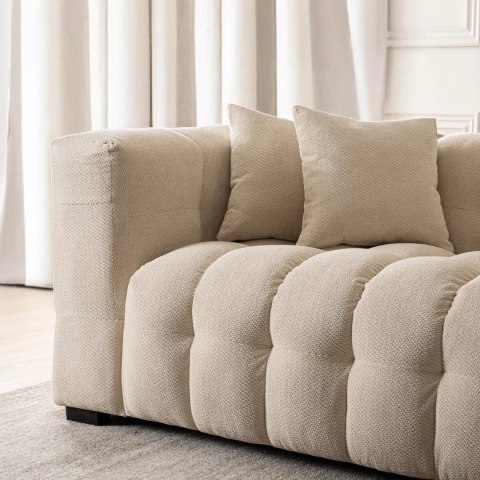 Sofa MODERNO 2S Dwuosobowa Kremowa