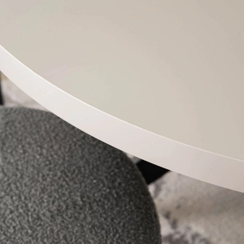 Stół LUKAS Rozkładany 100-250 cm Kaszmir/Czarny