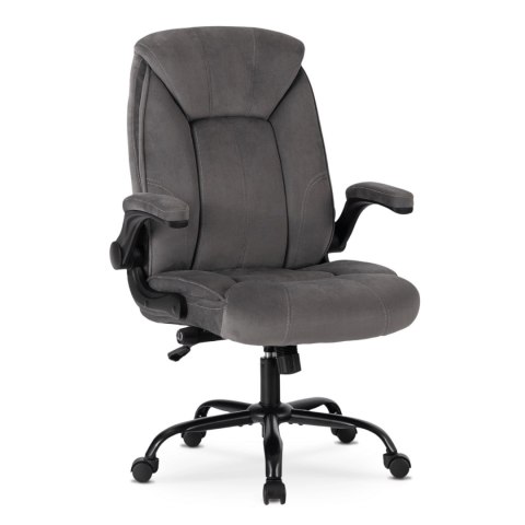 Fotel Biurowy COMFORT Obrotowy Szary Nowoczesny