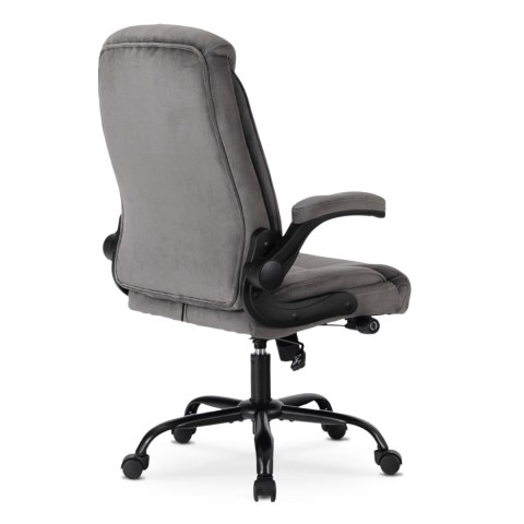 Fotel Biurowy COMFORT Obrotowy Szary Nowoczesny