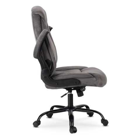 Fotel Biurowy COMFORT Obrotowy Szary Nowoczesny