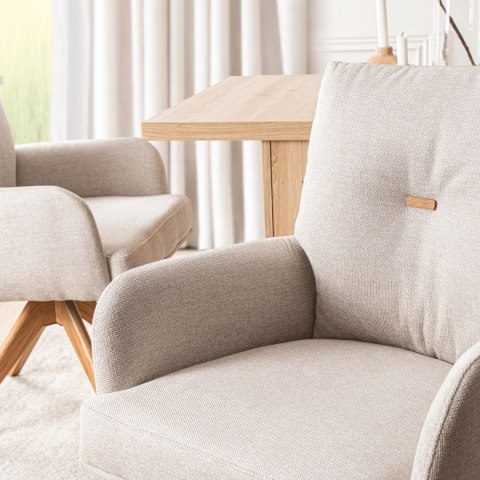 Krzesło Obrotowe BIANCO Beżowe