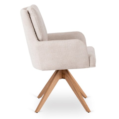 Krzesło Obrotowe BIANCO Beżowe