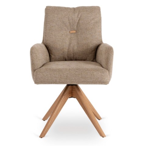 Krzesło Obrotowe BIANCO Brązowe