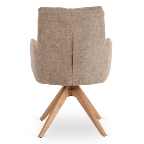 Krzesło Obrotowe BIANCO Brązowe