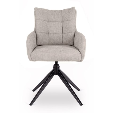Krzesło Obrotowe do Salonu JULY Szare