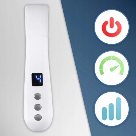 Masażer Do Karku ME-NM03 Z Funkcją Podgrzewania Biały/Szary