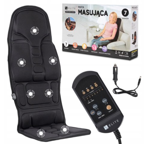 Mata Masująca Na Fotel ME-MC10 Czarna