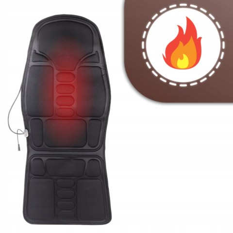 Mata Masująca Na Fotel ME-MC10 Czarna