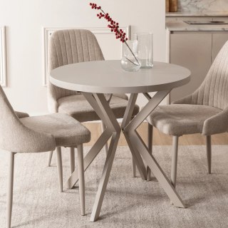 Stół DORIAN Rozkładany 80-160 cm Kaszmir