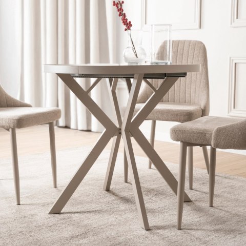 Stół DORIAN Rozkładany 80-160 cm Kaszmir