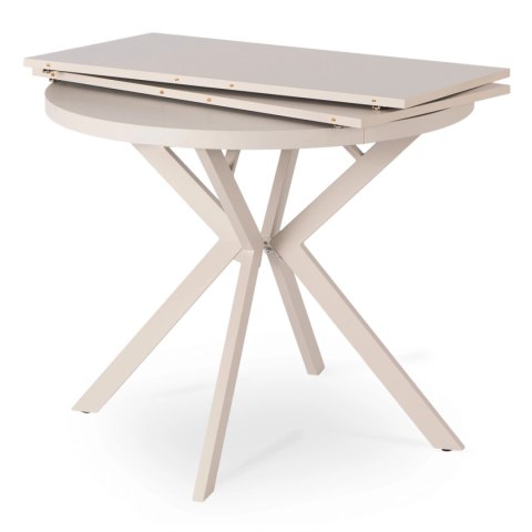 Stół DORIAN Rozkładany 80-160 cm Kaszmir