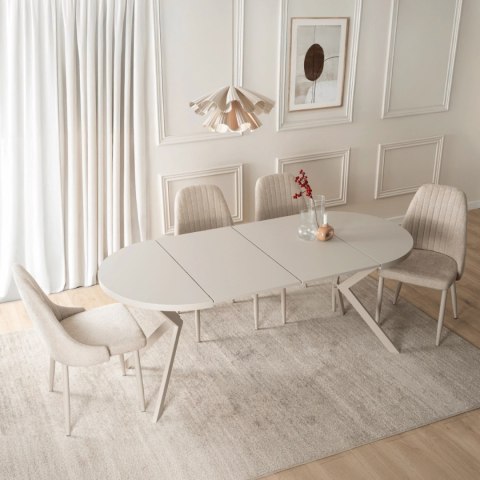 Stół LUGO Rozkładany 90-190 cm Kaszmirowy