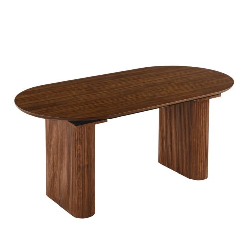 Stół OVAL Rozkładany 180-220 cm Orzech