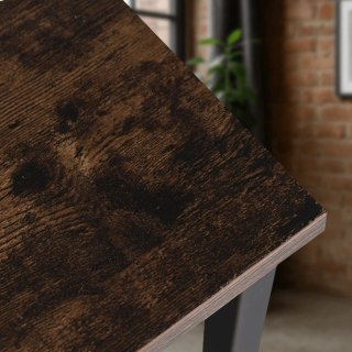 Stolik Kawowy CARTER 60 cm Dąb Rustykalny/Czarny