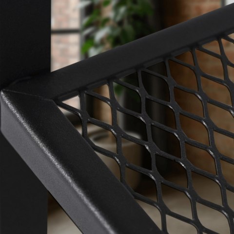 Stolik Kawowy CARTER 60 cm Dąb Rustykalny/Czarny