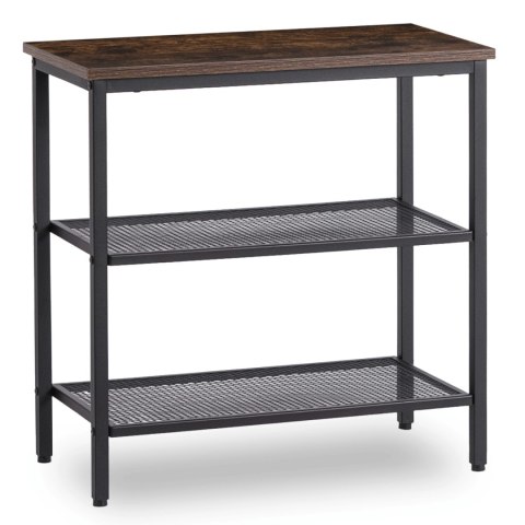 Stolik Kawowy CARTER 60 cm Dąb Rustykalny/Czarny