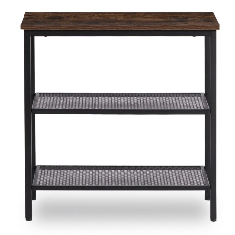 Stolik Kawowy CARTER 60 cm Dąb Rustykalny/Czarny