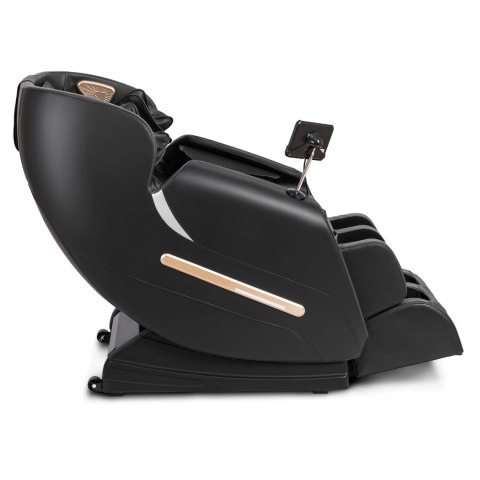 Fotel Masujący VX MAX Czarny Ekoskóra Angielskie Menu