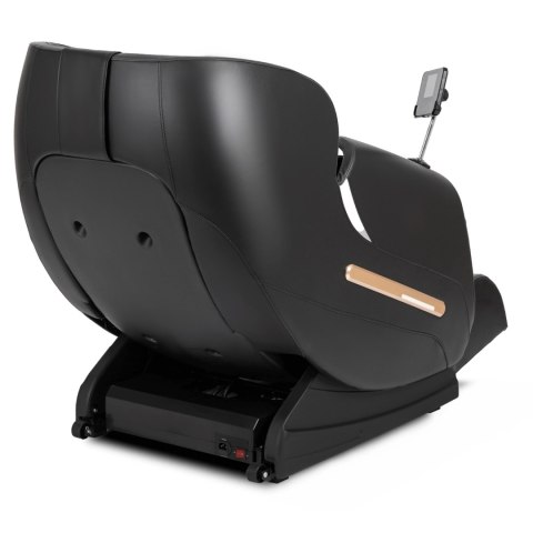 Fotel Masujący VX MAX Czarny Ekoskóra Angielskie Menu