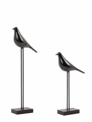 SHP Zestaw 2 dekoracji SHP BIRDY czarna