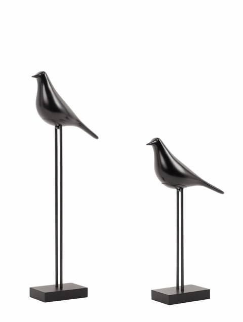 SHP Zestaw 2 dekoracji SHP BIRDY czarna
