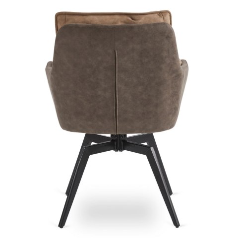 Krzesło Obrotowe ISLA Brązowe