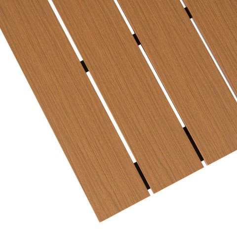 Stół Ogrodowy ARGOS 140-180 cm Dąb/Czarny