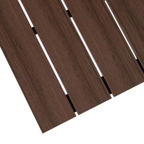 Stół Ogrodowy ARGOS 140-180 cm Orzech/Czarny