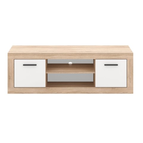Szafka RTV BLAGO 140 cm Dąb Sonoma/Biały