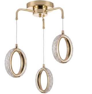 LAMPA G176-3CP GOLD
