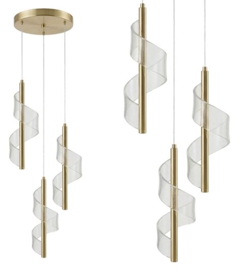 LAMPA G178-3CP GOLD