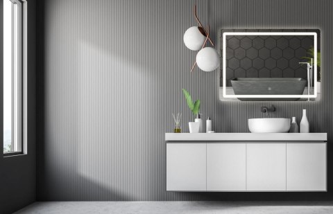 LUSTRO LED SQUARE 80X60CM