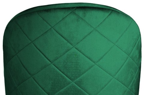 Krzesło tapicerowane GLORIA GREEN VELVET