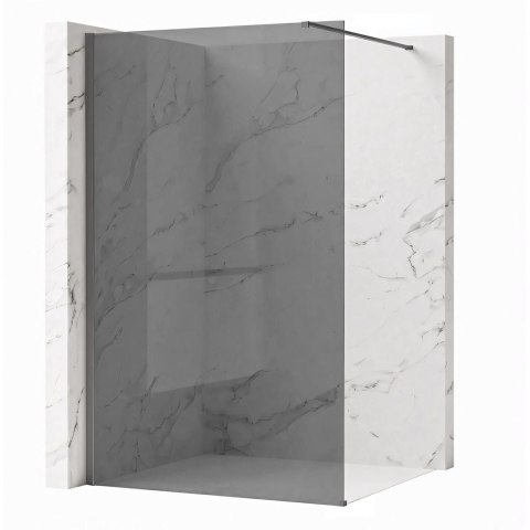 ŚCIANKA PRYSZNICOWA FLEXI 100 cm GREY 1/2