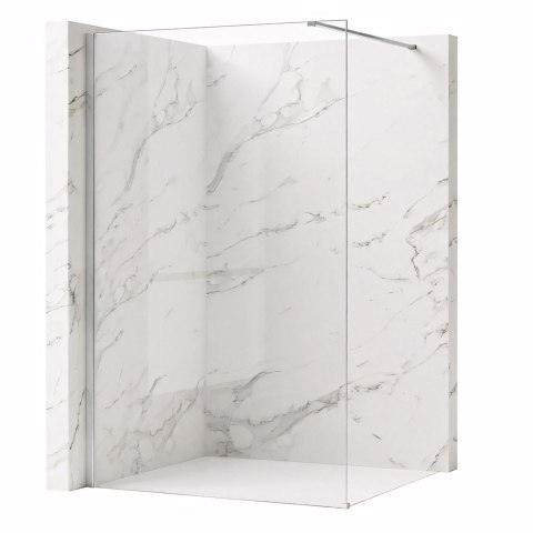 ŚCIANKA PRYSZNICOWA FLEXI 130 cm TRANSPARENT 1/2