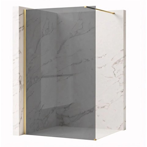 ŚCIANKA PRYSZNICOWA FLEXI 80 cm GREY 1/2
