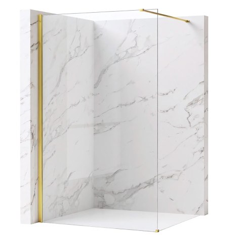 ŚCIANKA PRYSZNICOWA FLEXI 80 cm TRANSPARENT 1/2
