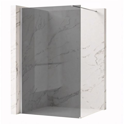 ŚCIANKA PRYSZNICOWA FLEXI 90 cm GREY 1/2