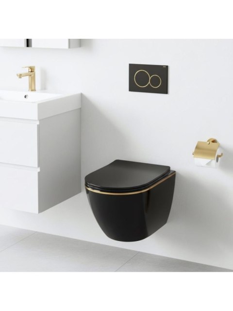 WC - CARLO MINI TORNADO BLACK GOLD EDGE