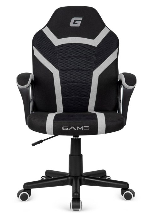 Fotel obrotowy do biurka MARIO BLACK + DARK GREY