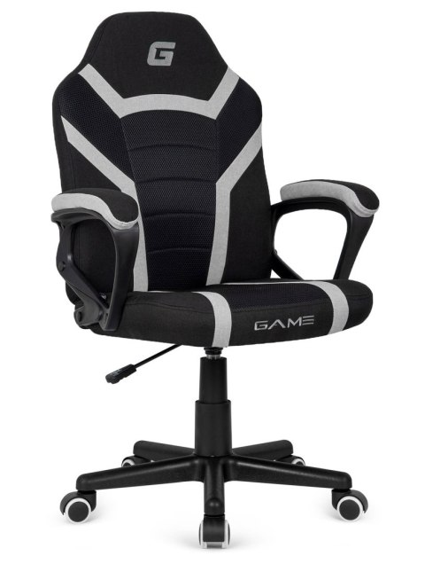 Fotel obrotowy do biurka MARIO BLACK + DARK GREY