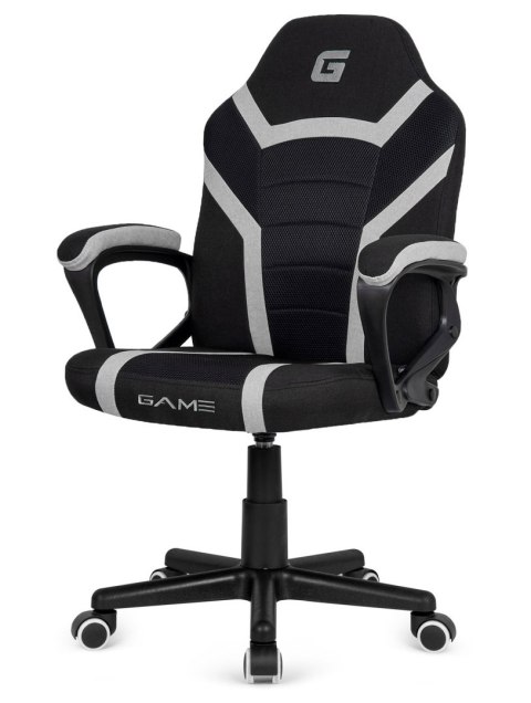 Fotel obrotowy do biurka MARIO BLACK + DARK GREY