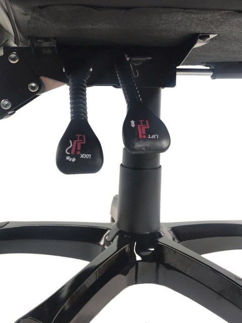 Fotel obrotowy do biurka TITAN BLUE ALCANTARA BASIC