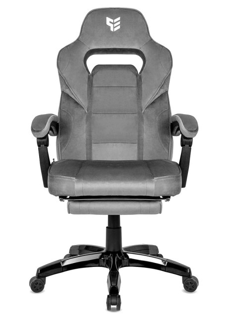 Fotel obrotowy do biurka TITAN GREY ALCANTARA PRO