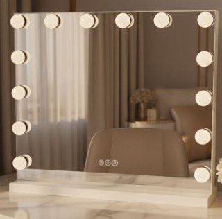 LUSTRO LED HOLLYWOOD S WHITE 58X45